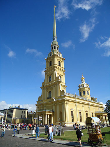 Первый раз в Петербурге